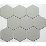 Dawn Grey Hexagonal 96x96 mm - Victorian Floor Tiles