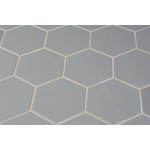 Iron Grey Hexagonal 96x96 mm - Victorian Floor Tiles